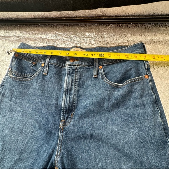 Madewell the perfect vintage jeans in alstyne wash 32 magic pockets raw hem - Picture 9 of 10